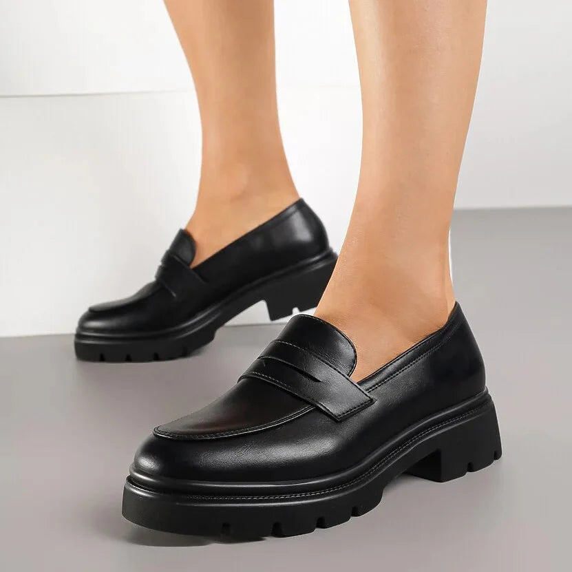 Mocassins à plateforme