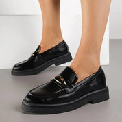 Mocassins classiques décorés d'élégants appliqués