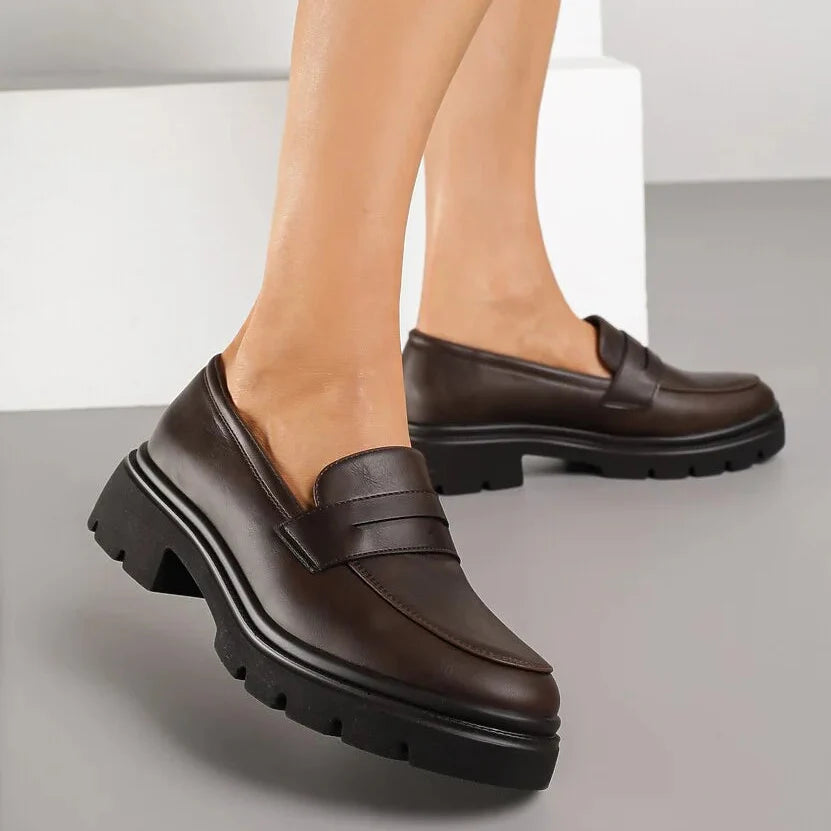 Mocassins à plateforme