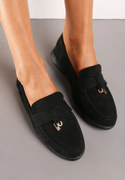 Mocassins à franges en suède souple et léger pour femmes