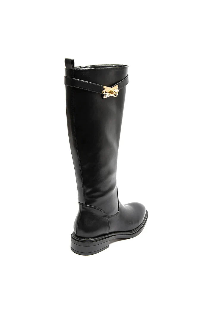 Bottes cavalières en simili