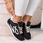 Baskets Avec Semelle En Caoutchouc