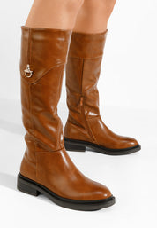 Bottes plates pour femmes