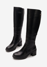 Bottes à talons hauts