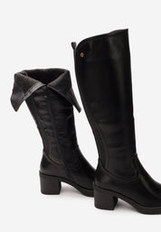 Bottes à talons hauts