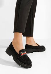 Mocassins femme en Cuir