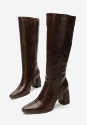 Bottes à talons hauts