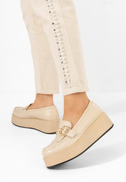 Mocassins à plateforme