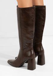 Bottes à talons hauts