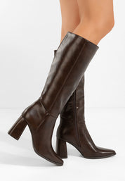 Bottes à talons hauts