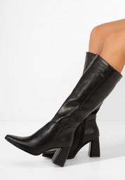 Bottes à talons hauts