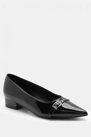 Ballerines à talons à lanières