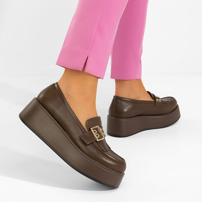 Mocassins à plateforme