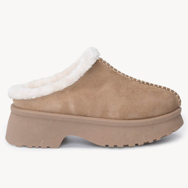 Sabot d'hiver pour femmes avec fourrure