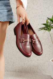 Mocassins Plates Glissantes