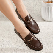 Mocassins Plates Glissantes