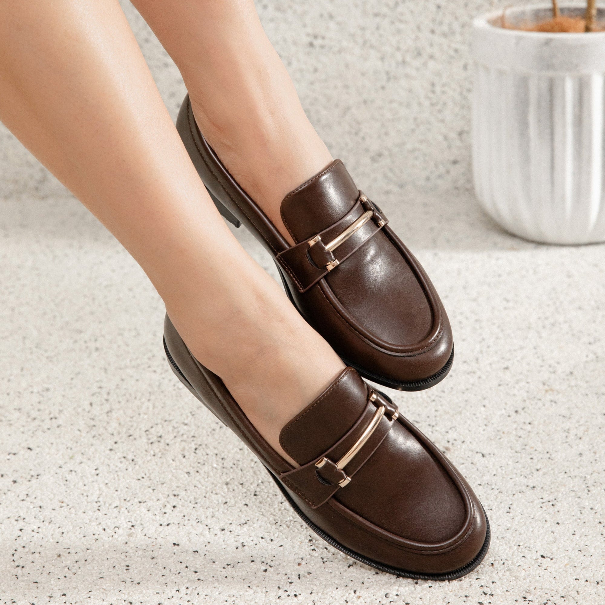 Mocassins Plates Glissantes