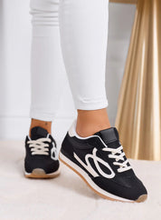 Baskets Avec Semelle En Caoutchouc