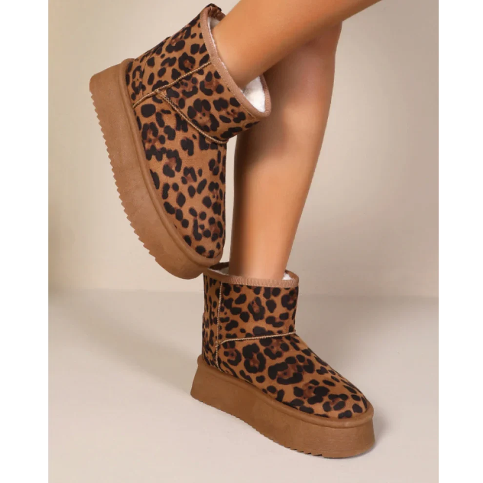 UGG à Plateforme avec Doublure en synthétique