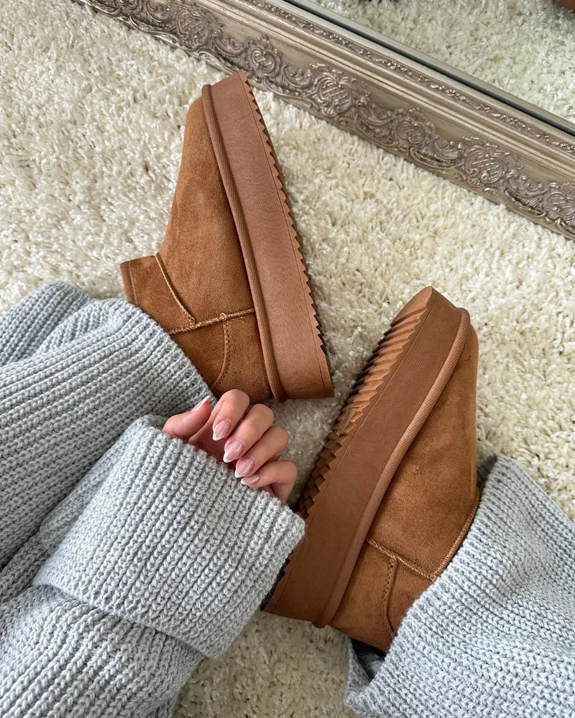 UGG à Plateforme avec Doublure en synthétique