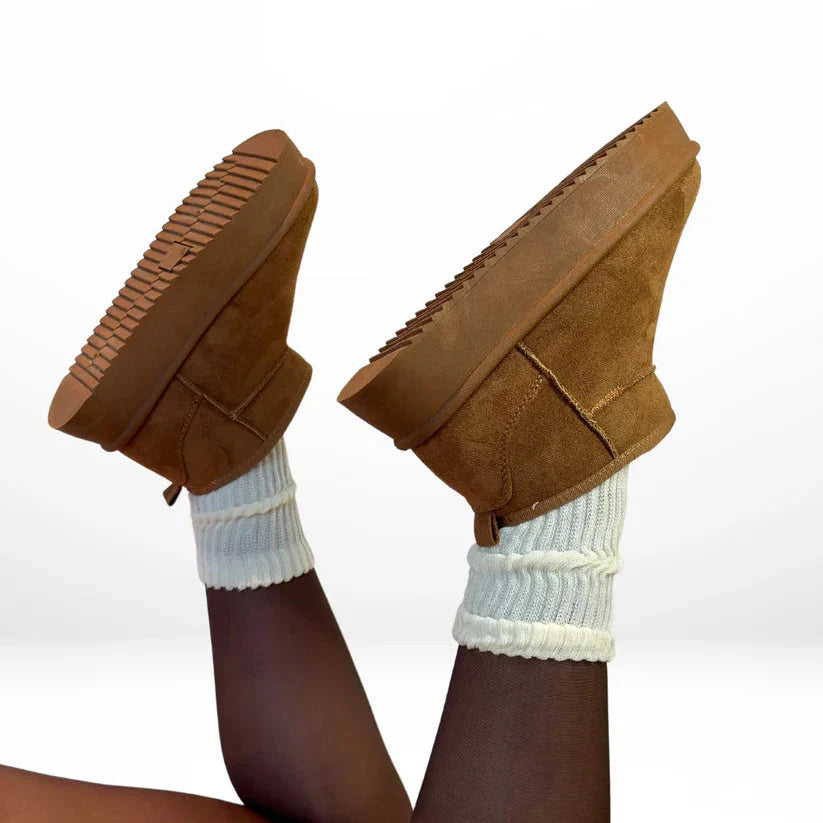 UGG à Plateforme avec Doublure en synthétique