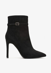 Bottines à talon aiguille et bout pointu