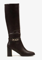 Bottines  avec applications décoratives sur la tige