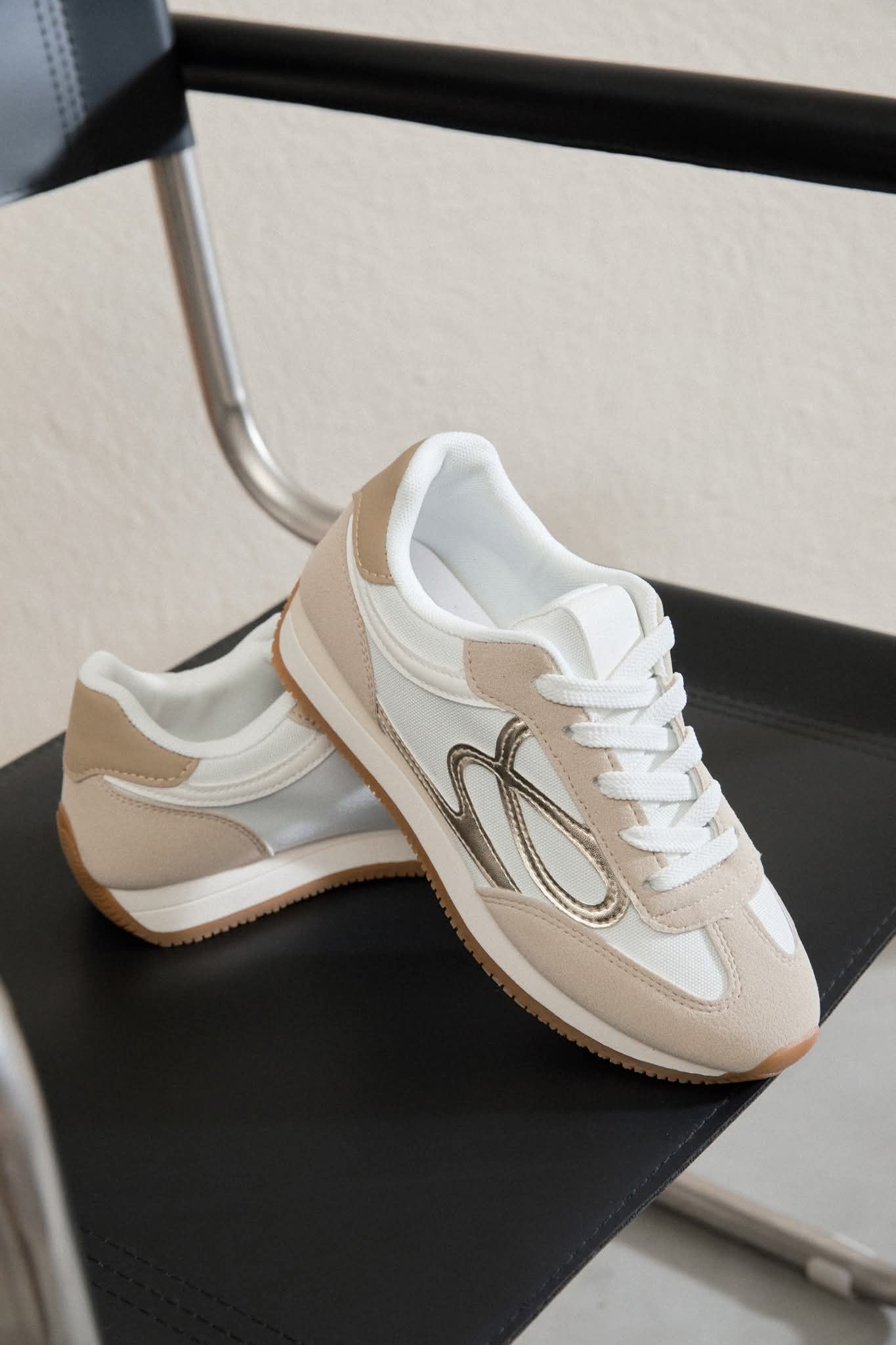 Baskets Avec Semelle En Caoutchouc