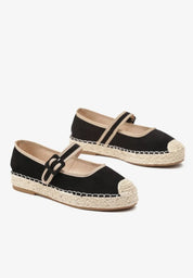 Ballerines sur semelle en jute avec bride Cuttia