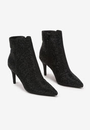 Demi bottes à talons hauts