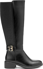 Bottes Hautes Femme à Petit Talon