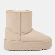 UGG en daim avec fourrure