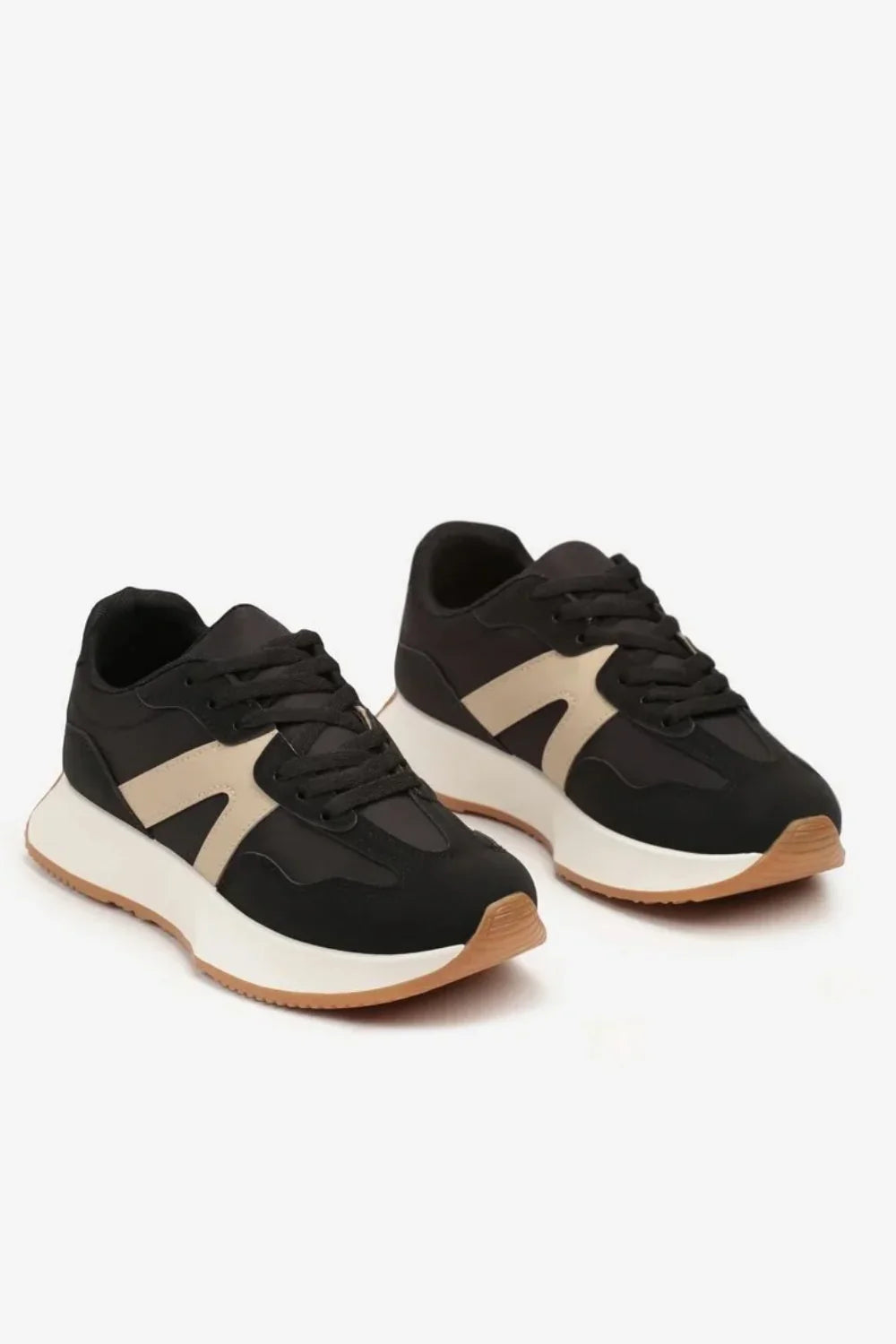 Baskets à lacets pour femmes