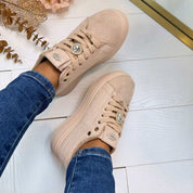 Baskets à lacets tellement confortables