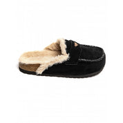 Sabot fourrées en daim