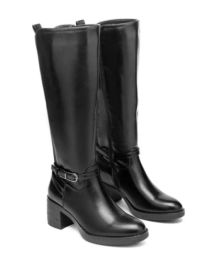 Bottes d'équitation classiques avec bride à la cheville