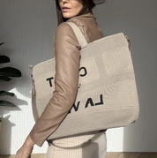 Sac Cabas Oversize En Maille