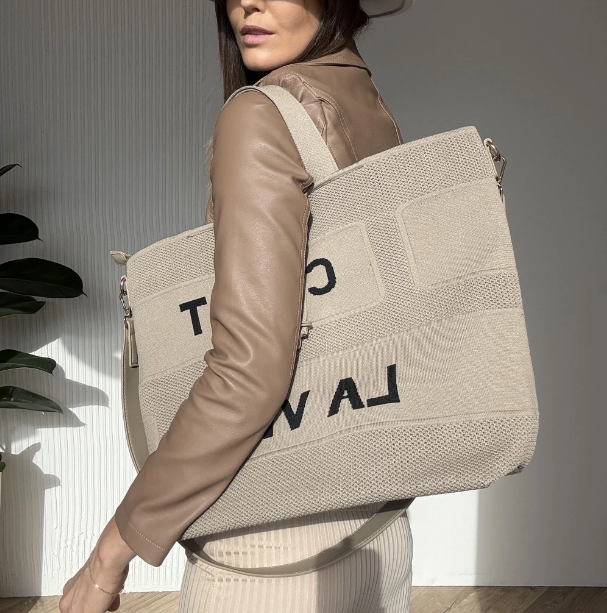 Sac Cabas Oversize En Maille