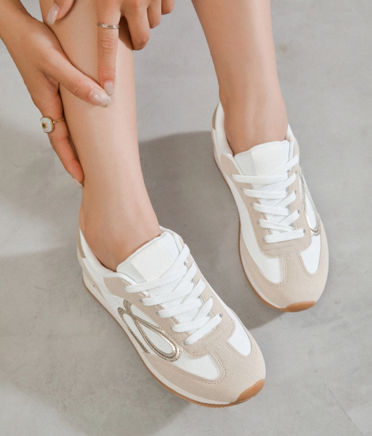 Baskets Avec Semelle En Caoutchouc