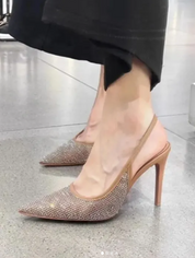Escarpins à Talons avec Strass