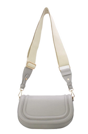 Sac À Bandoulière Tendance À Rabat De Couleur Unie