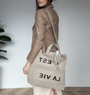 Sac Cabas Oversize En Maille