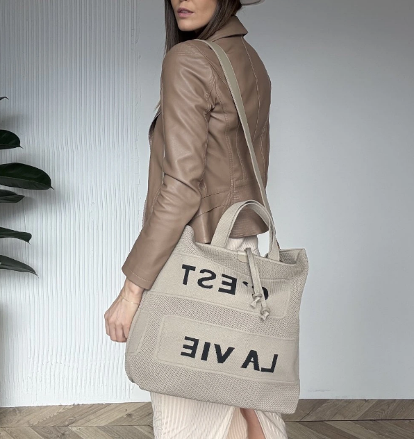 Sac Cabas Oversize En Maille