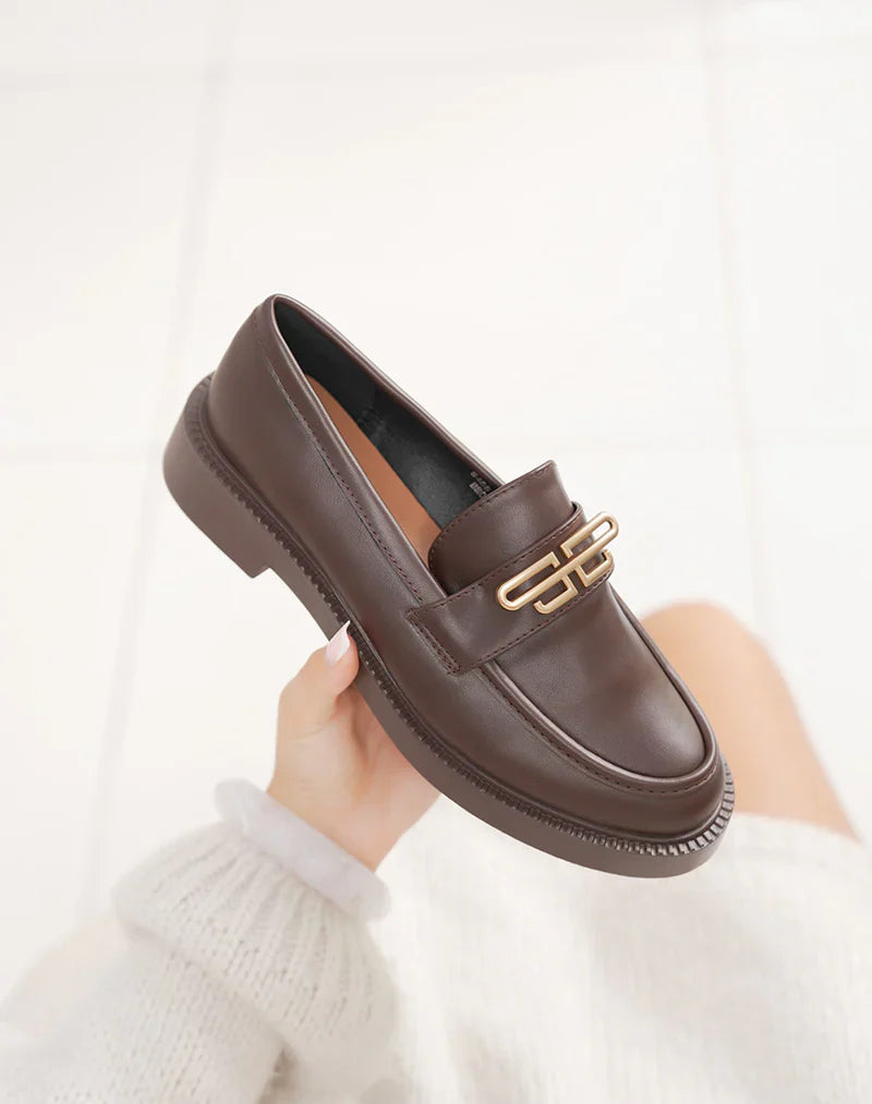 Mocassins à bijou chic