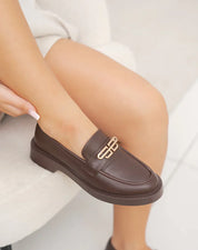 Mocassins à bijou chic