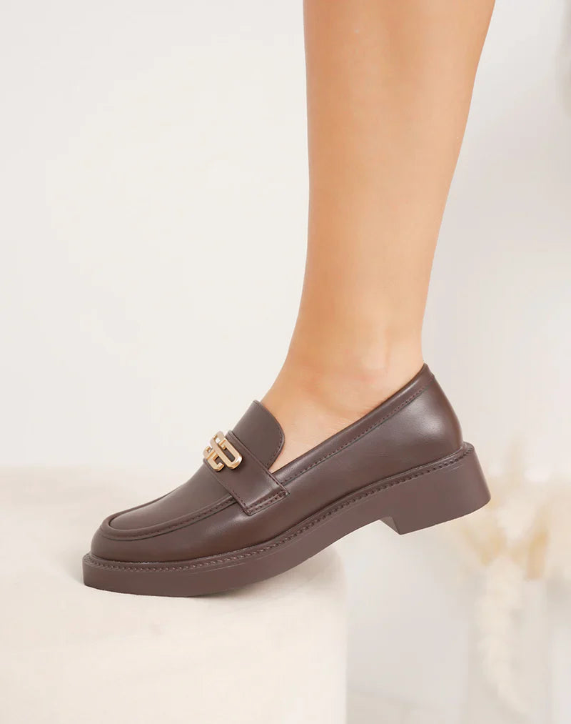 Mocassins à bijou chic