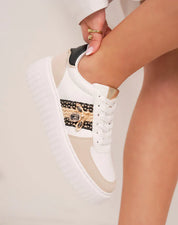 Baskets femme à plateforme