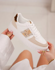 Baskets femme à plateforme