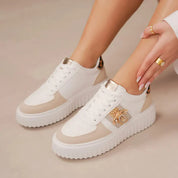 Baskets femme à plateforme