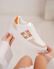 Baskets femme à plateforme